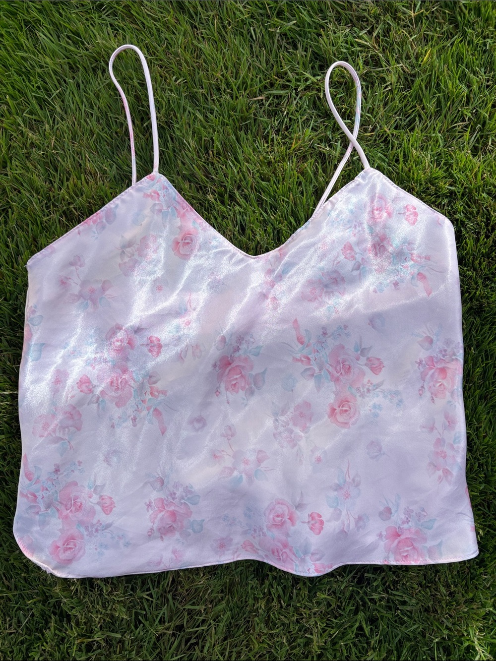 90’s Floral Henson-Kickernick cami